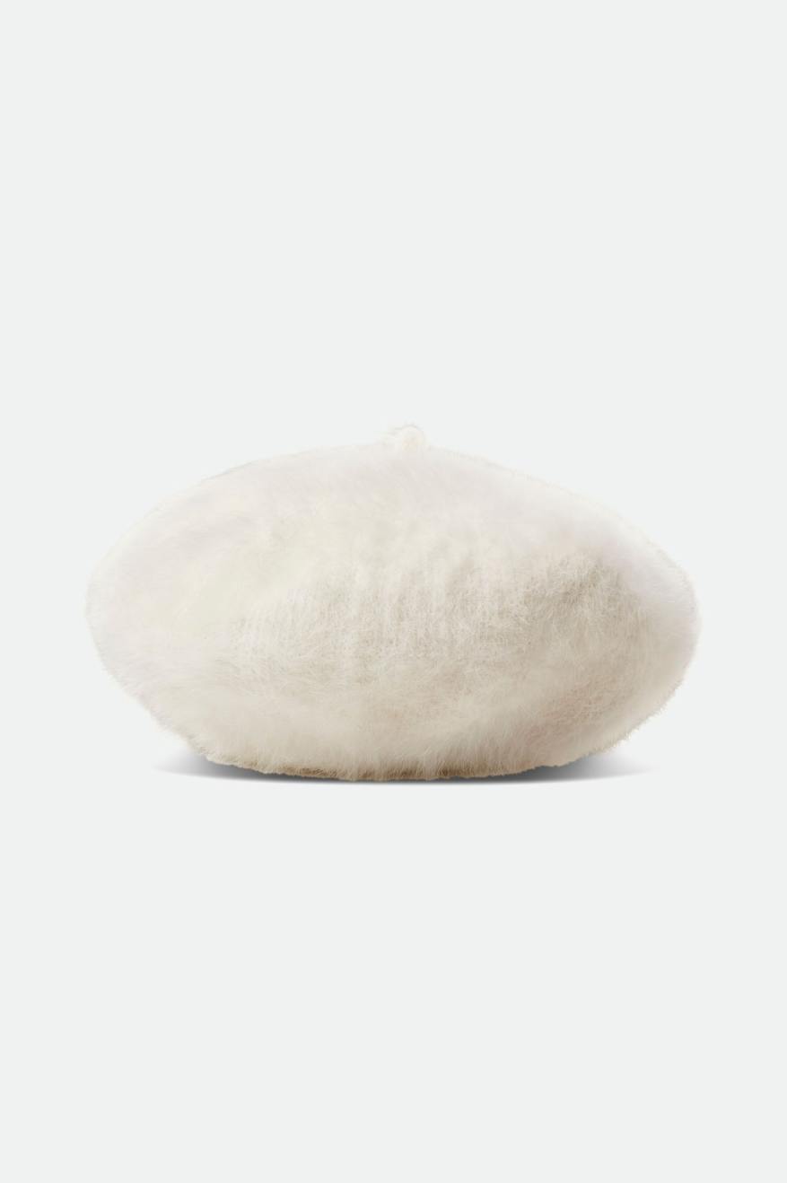 Brixton Audrey II Beret Women's Hats White | 819DGWFVK