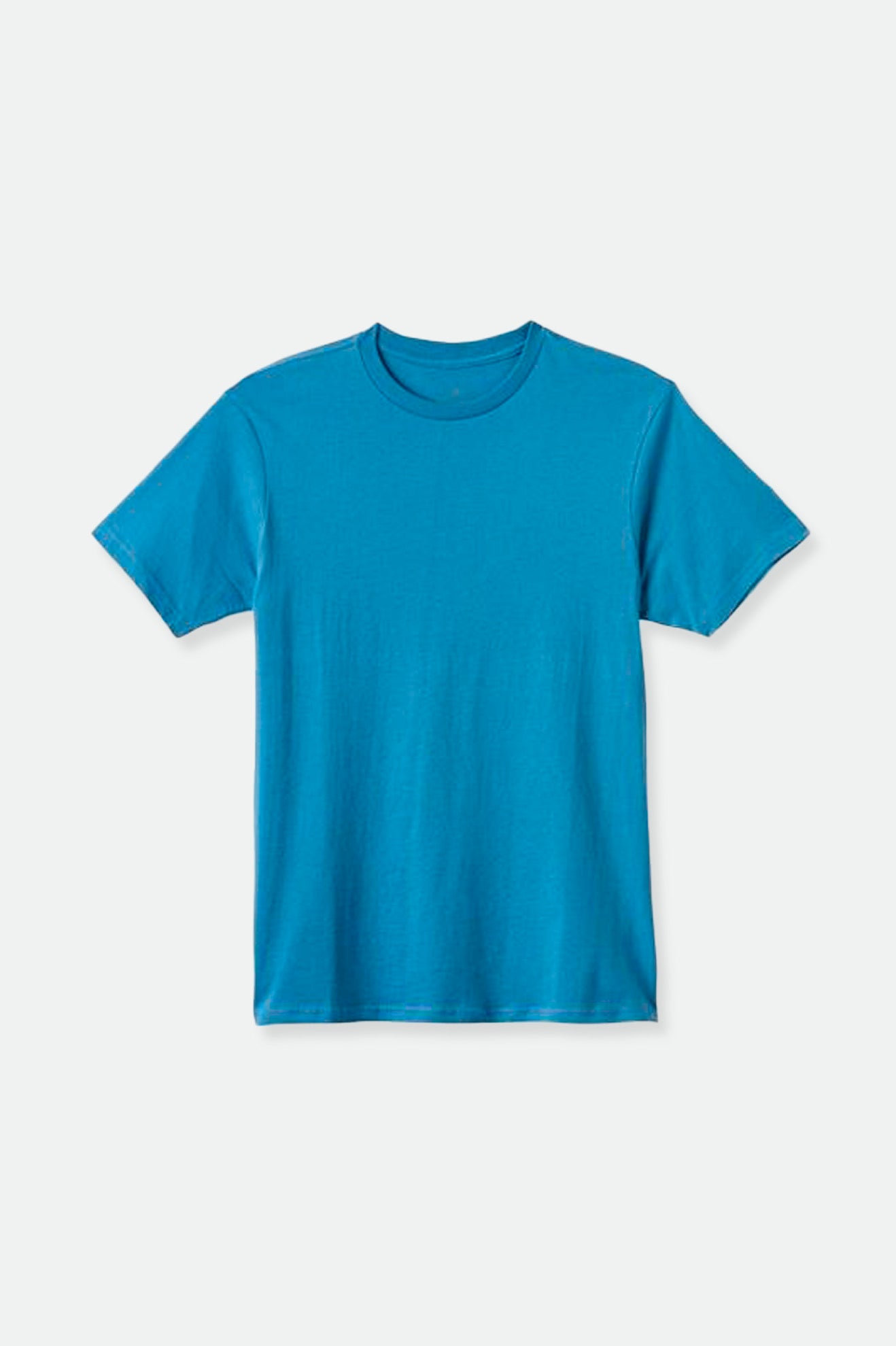 Brixton Basic S/S Tailored Men's Tops Blue | 908LYPJKI