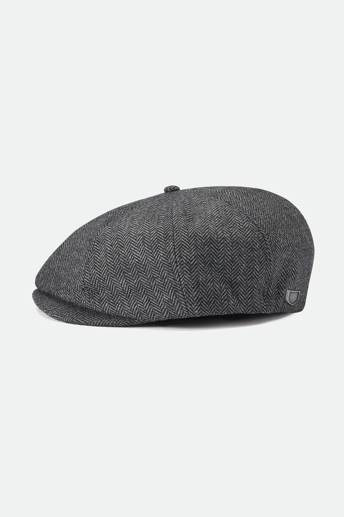 Brixton Brood Snap Men's Hats Grey / Black | 790XFVJZN