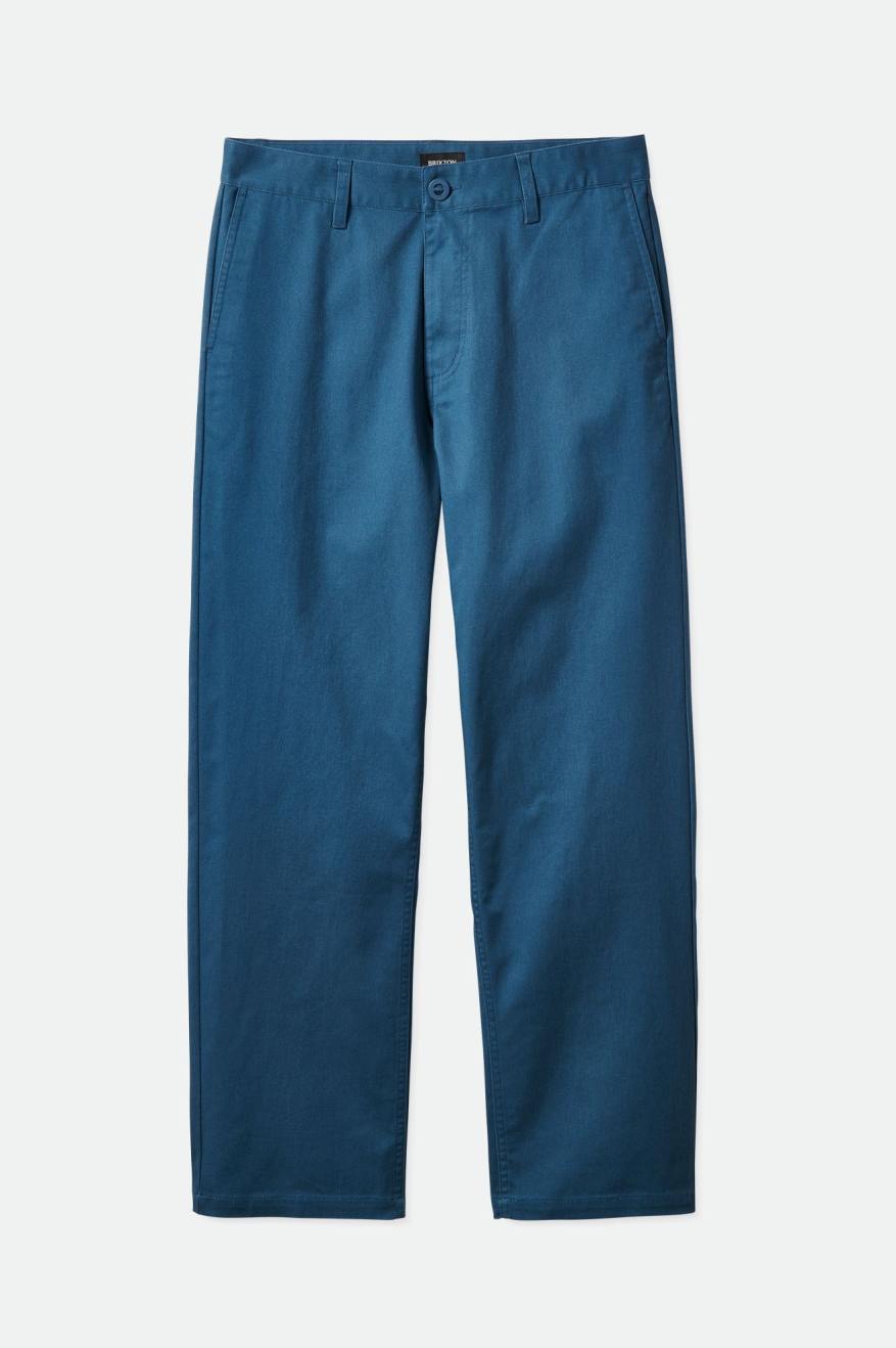 Brixton Choice Chino Relaxed Men's Pants Turquoise | 456GLTOJN