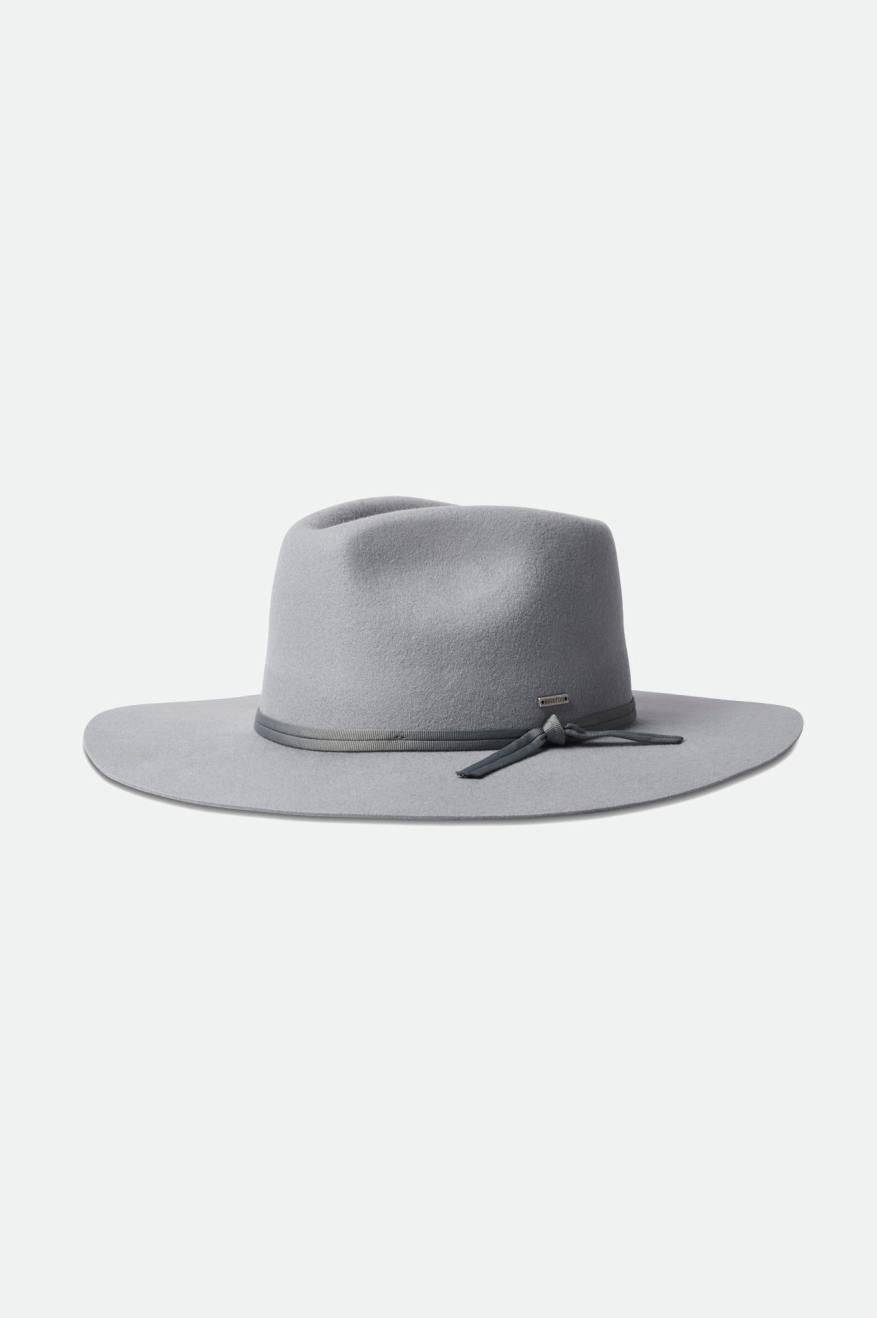 Brixton Cohen Cowboy Hat Women's Hats Light Grey | 486SBGZKI