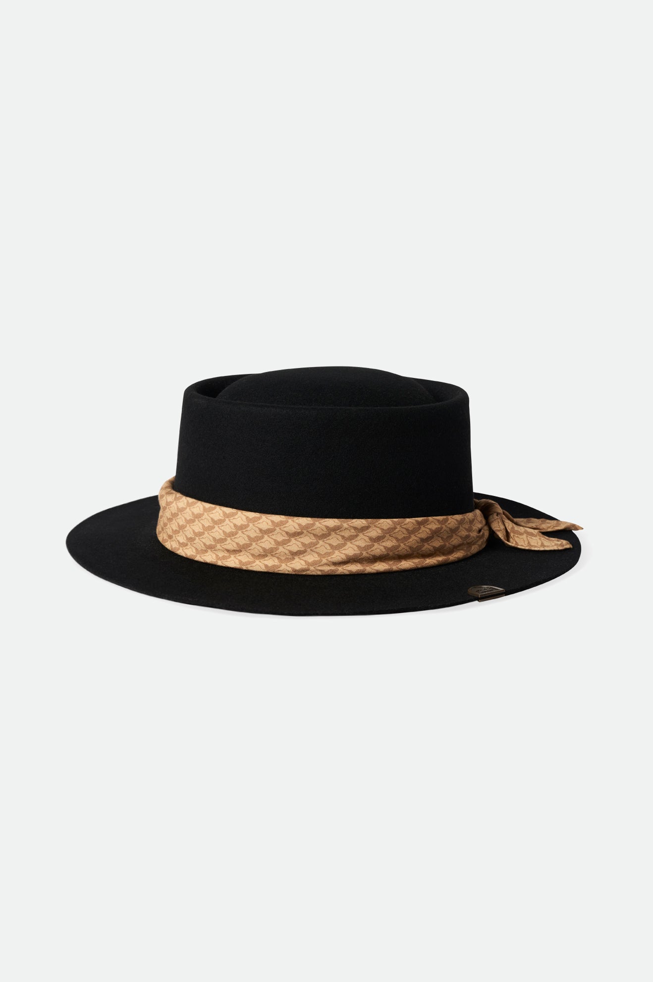 Brixton Fender Jaguar Contour Fedora Women's Fedoras Black | 830GRVSEJ