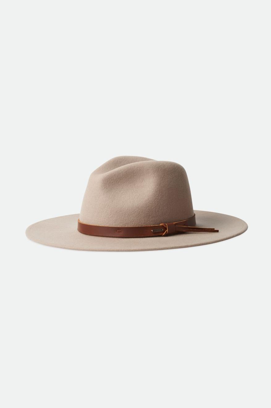 Brixton Field Proper Men's Hats White | 453ZUWOEG