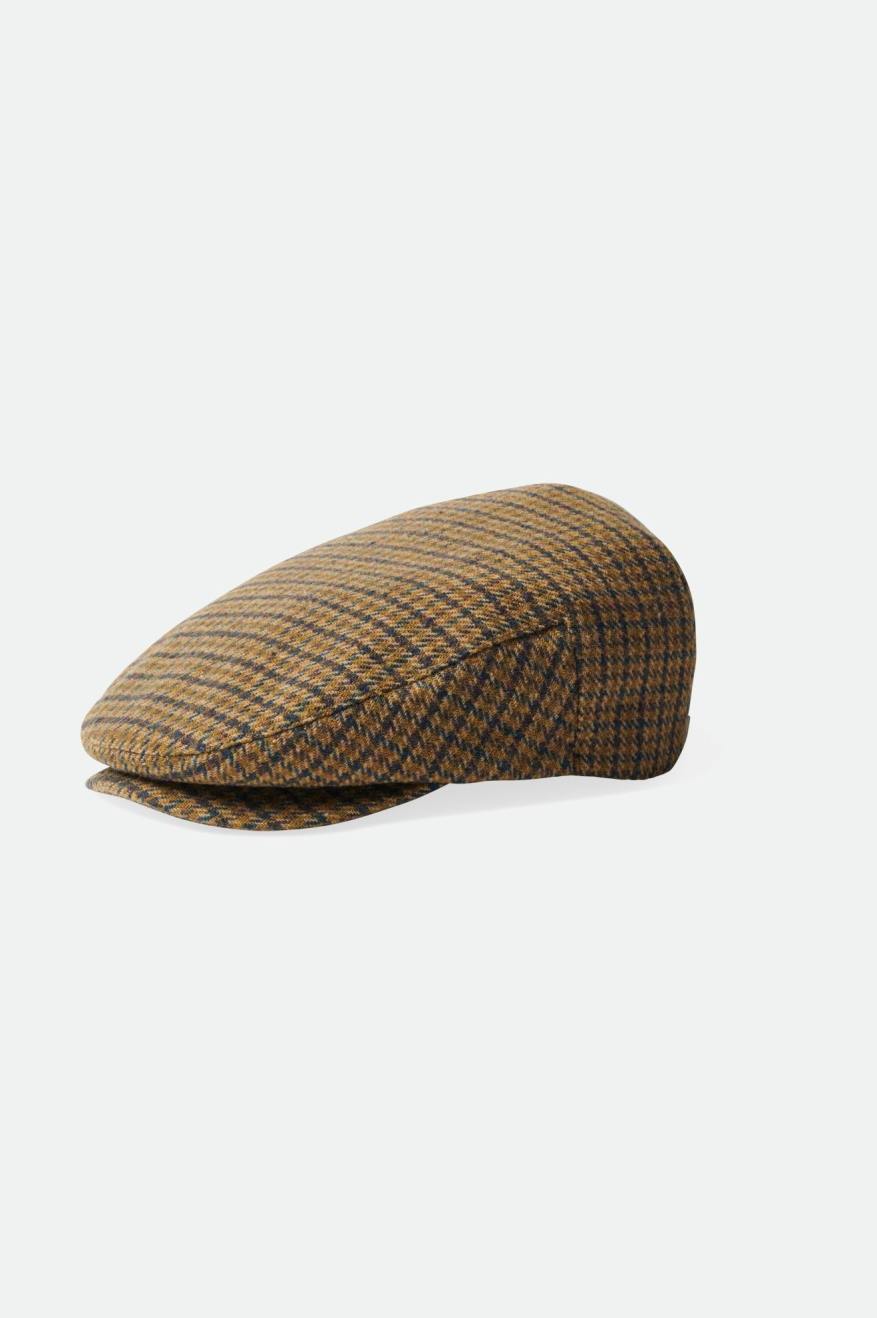 Brixton Hooligan Snap Men's Hats Light Olive / Brown | 273ZIFSYU