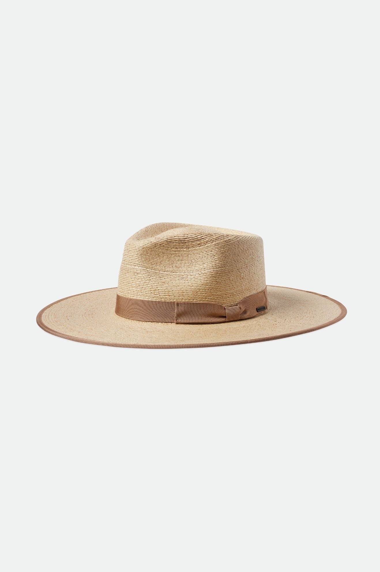 Brixton Jo Rancher Women's Straw Hats Beige | 821ISGKYD