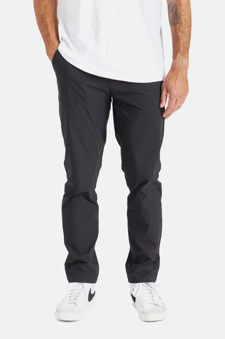 Brixton Knox Utility Slim Men's Pants Black | 964AZBLCO