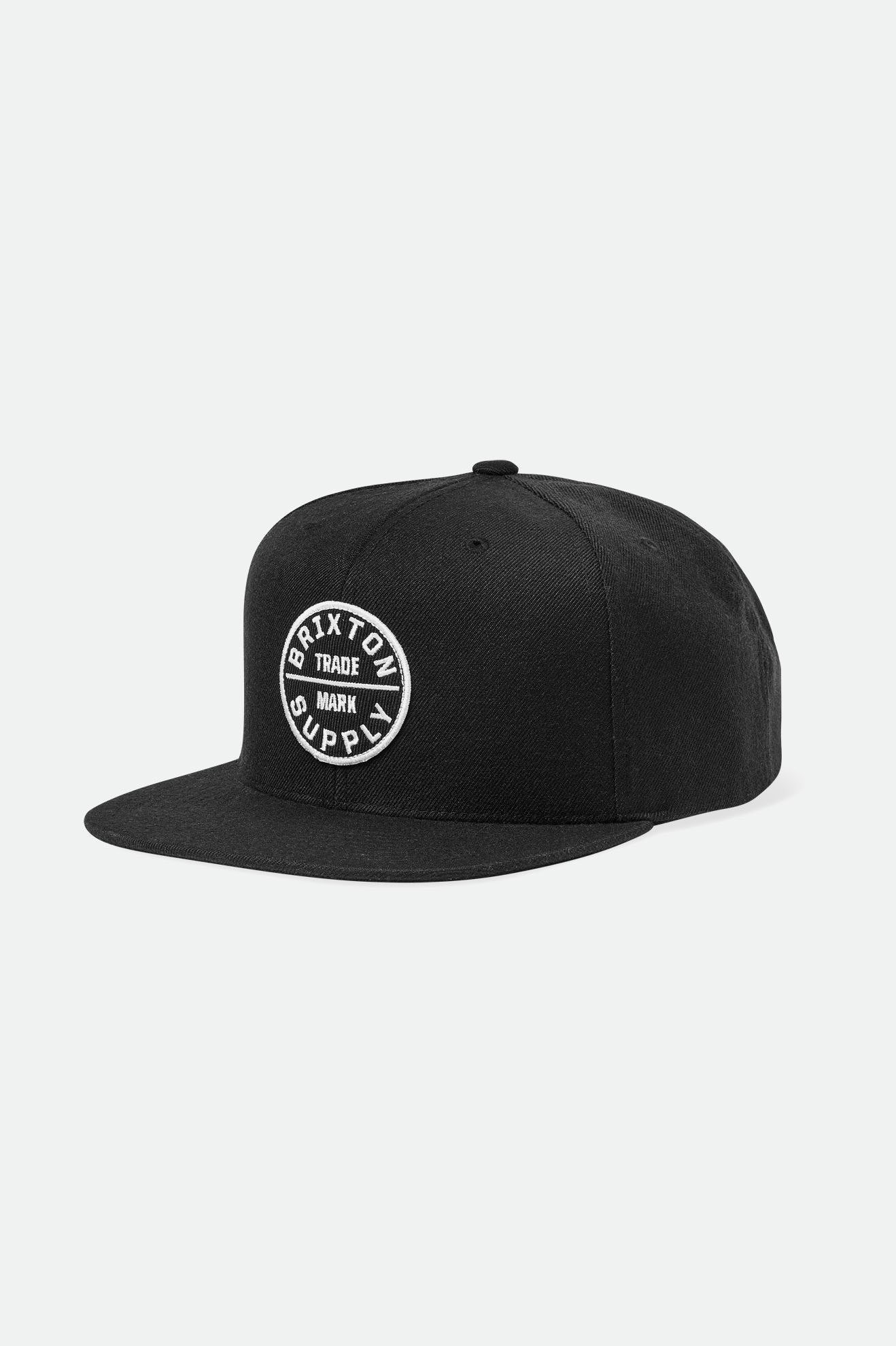 Brixton Oath III Men's Caps Black | 072DZFQUV