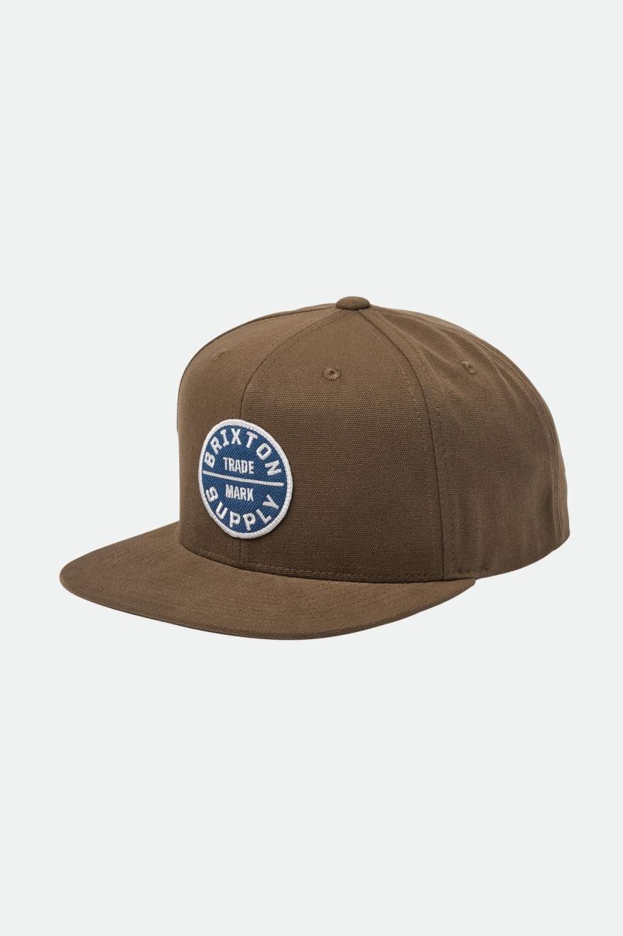 Brixton Oath III Men's Caps Brown | 208BFELYP