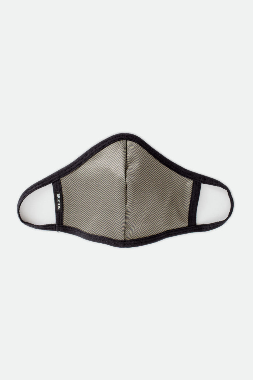 Brixton Reversible Unisex Face Masks Olive | 743AHNBPZ