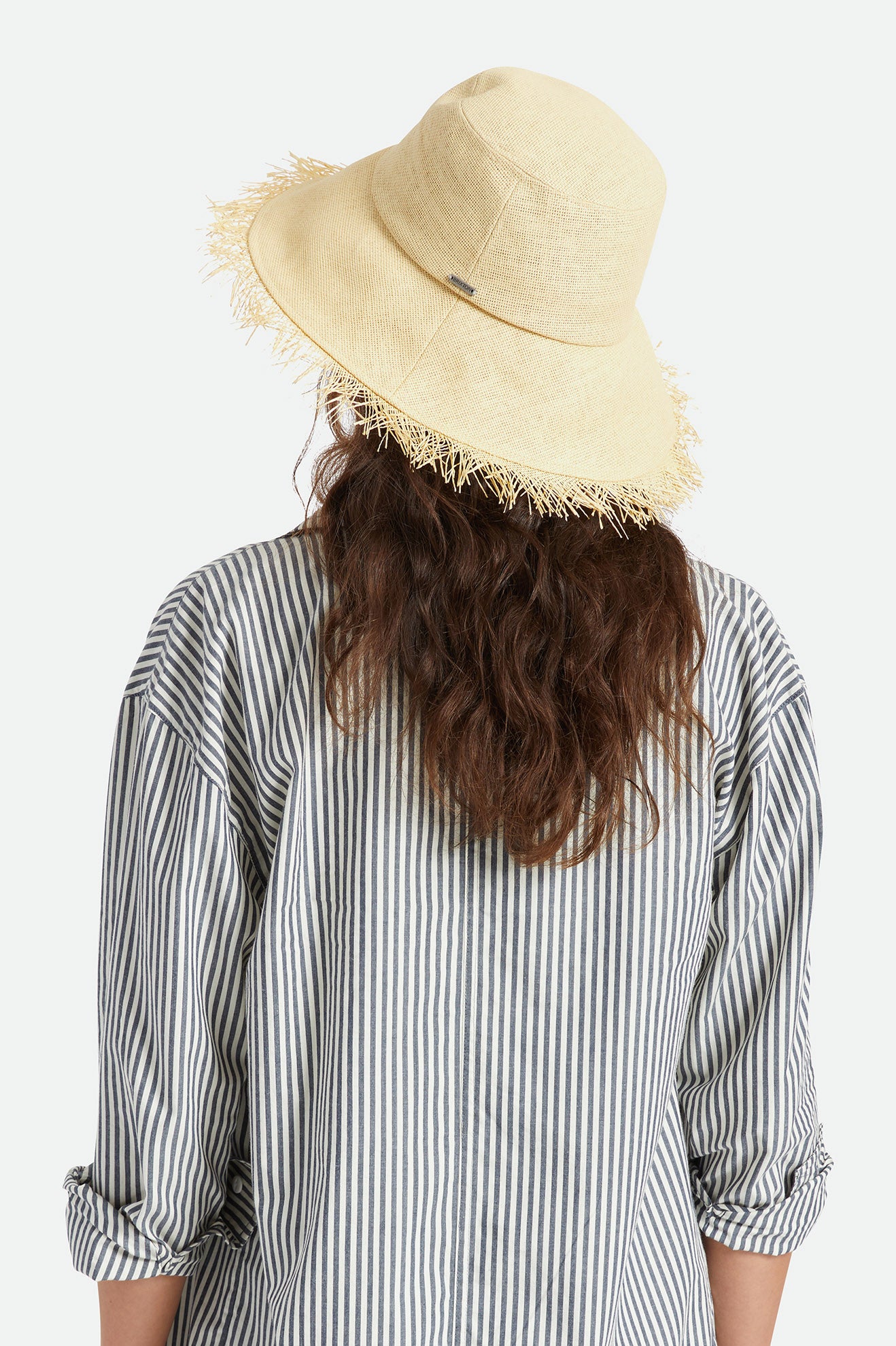 Brixton Alice Bucket Women's Straw Hats Brown | 182YLHXON