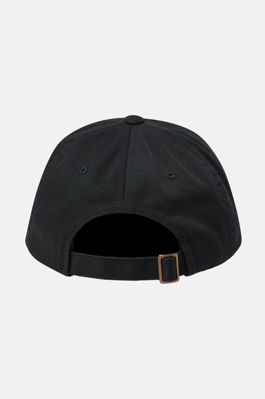 Brixton Alton LP Cap Men's Caps Black / White | 249WGDQAU