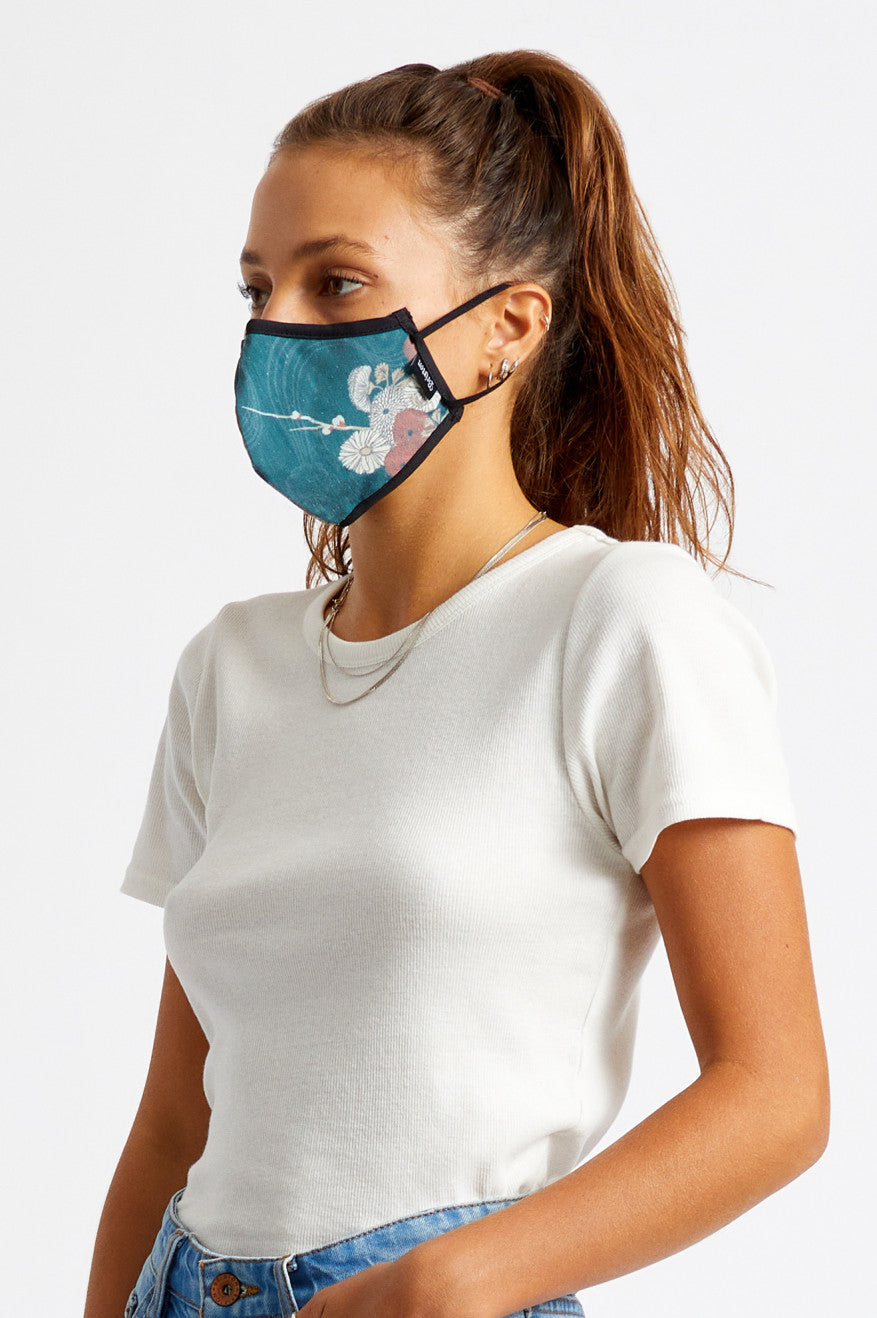 Brixton Antimicrobial 4-Way Stretch Unisex Face Masks Green | 190ZTRAMQ