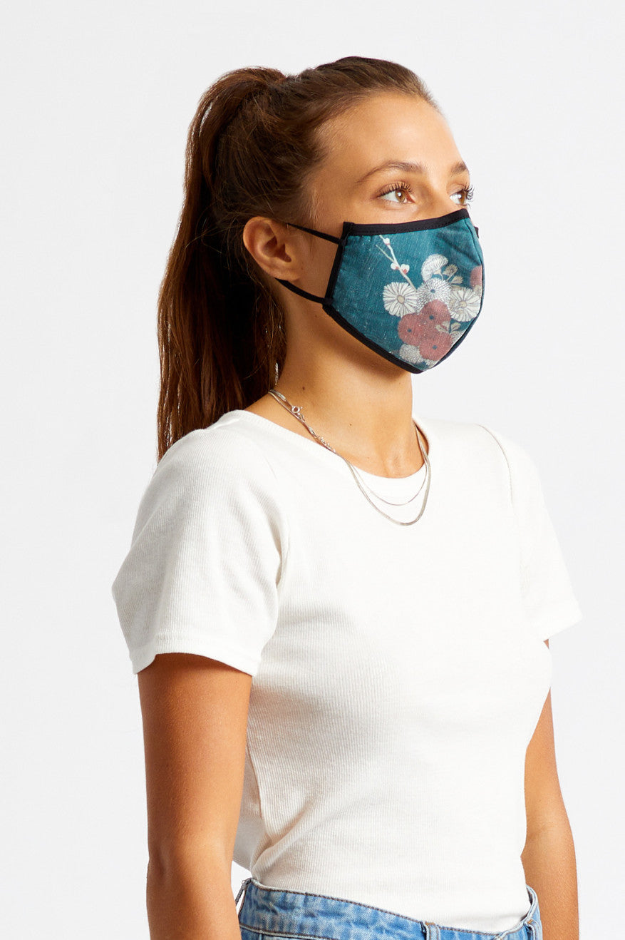 Brixton Antimicrobial 4-Way Stretch Unisex Face Masks Green | 190ZTRAMQ