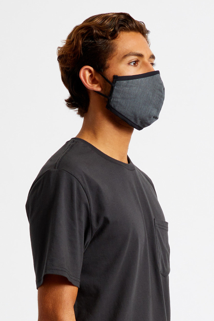 Brixton Antimicrobial 4-Way Stretch Unisex Face Masks Black | 715VJLIDK