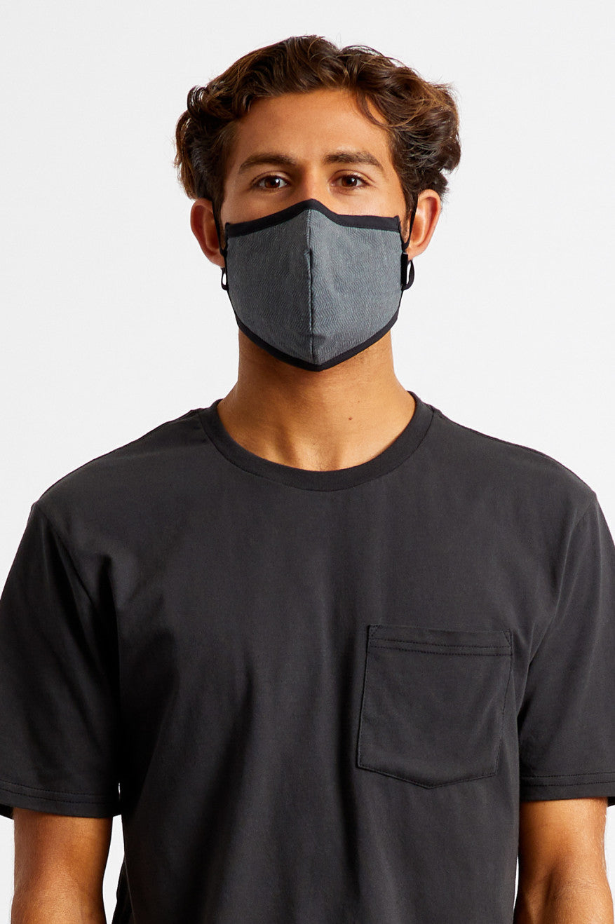 Brixton Antimicrobial 4-Way Stretch Unisex Face Masks Black | 715VJLIDK