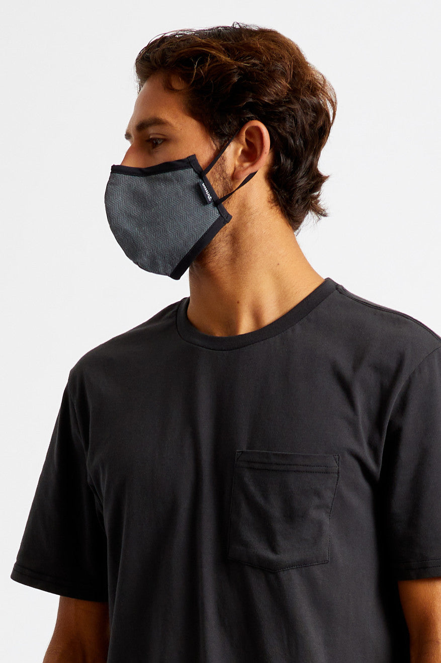 Brixton Antimicrobial 4-Way Stretch Unisex Face Masks Black | 715VJLIDK