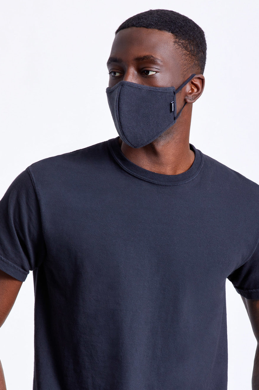 Brixton Arctic Fleece Unisex Face Masks Black | 671BXFYDI