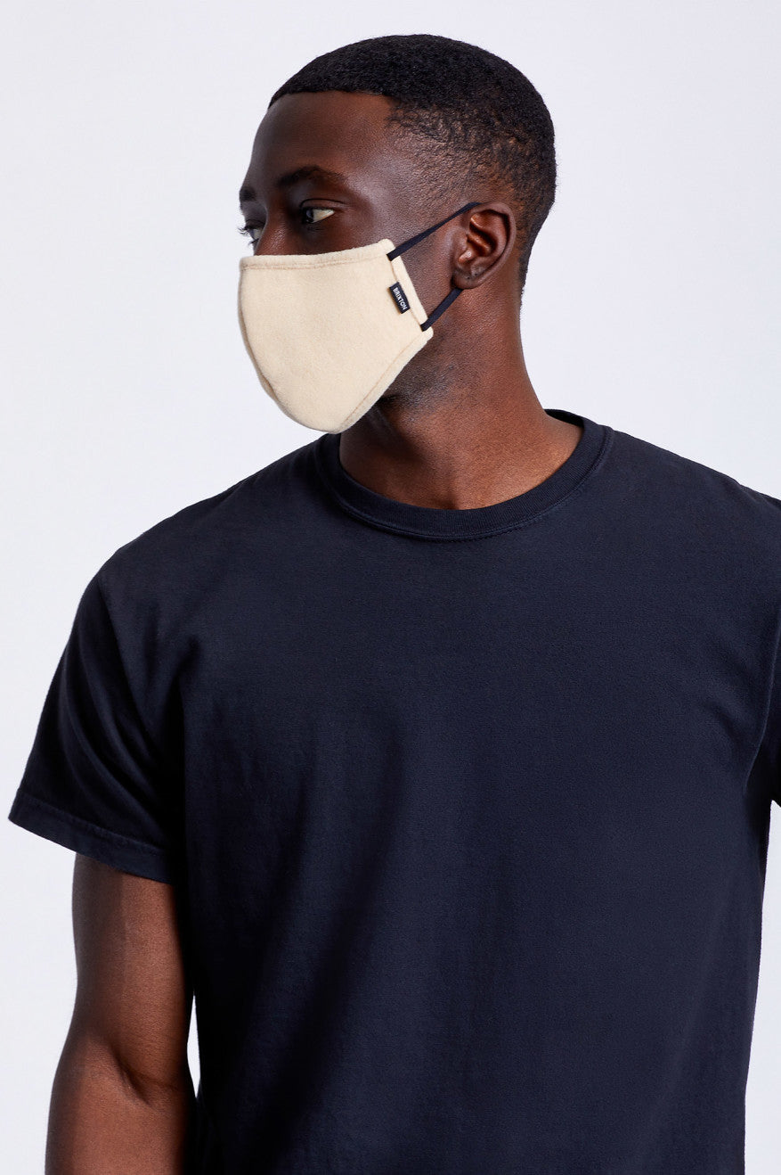 Brixton Arctic Fleece Unisex Face Masks Beige | 750JXFDCV