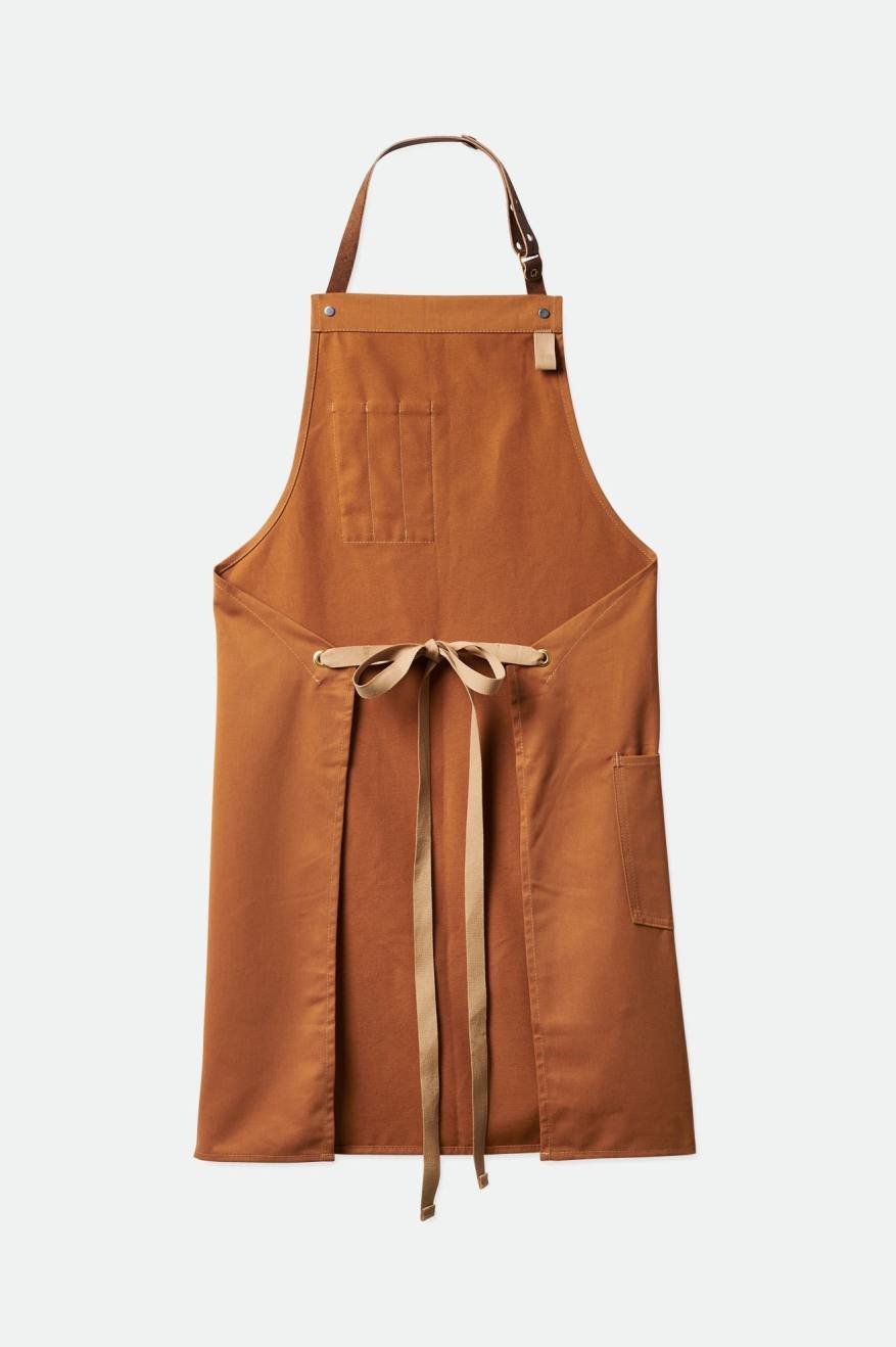 Brixton Artifact All Purpose Apron Unisex Accessories Brown | 194ZKWMIT