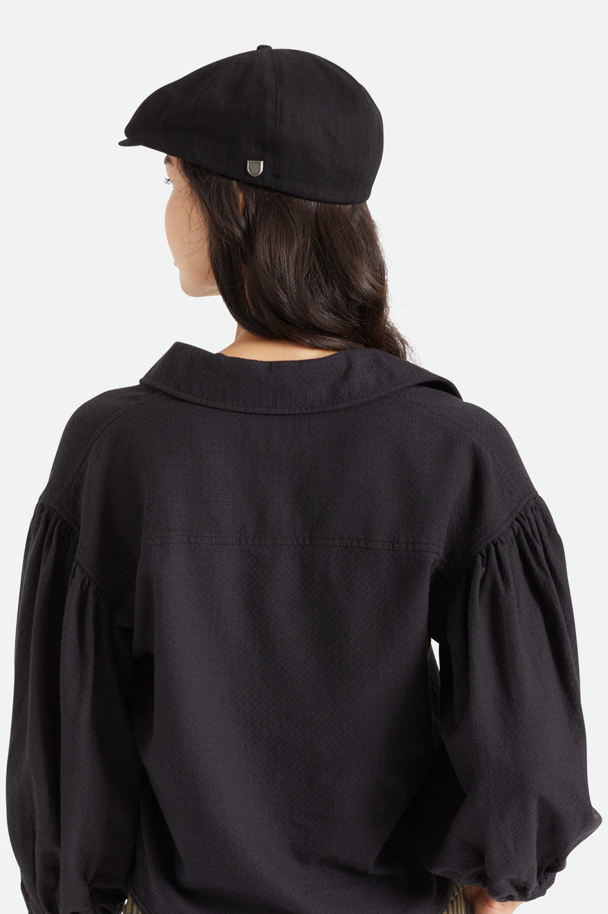 Brixton Brood Snap Men's Hats Black | 930IULVRT