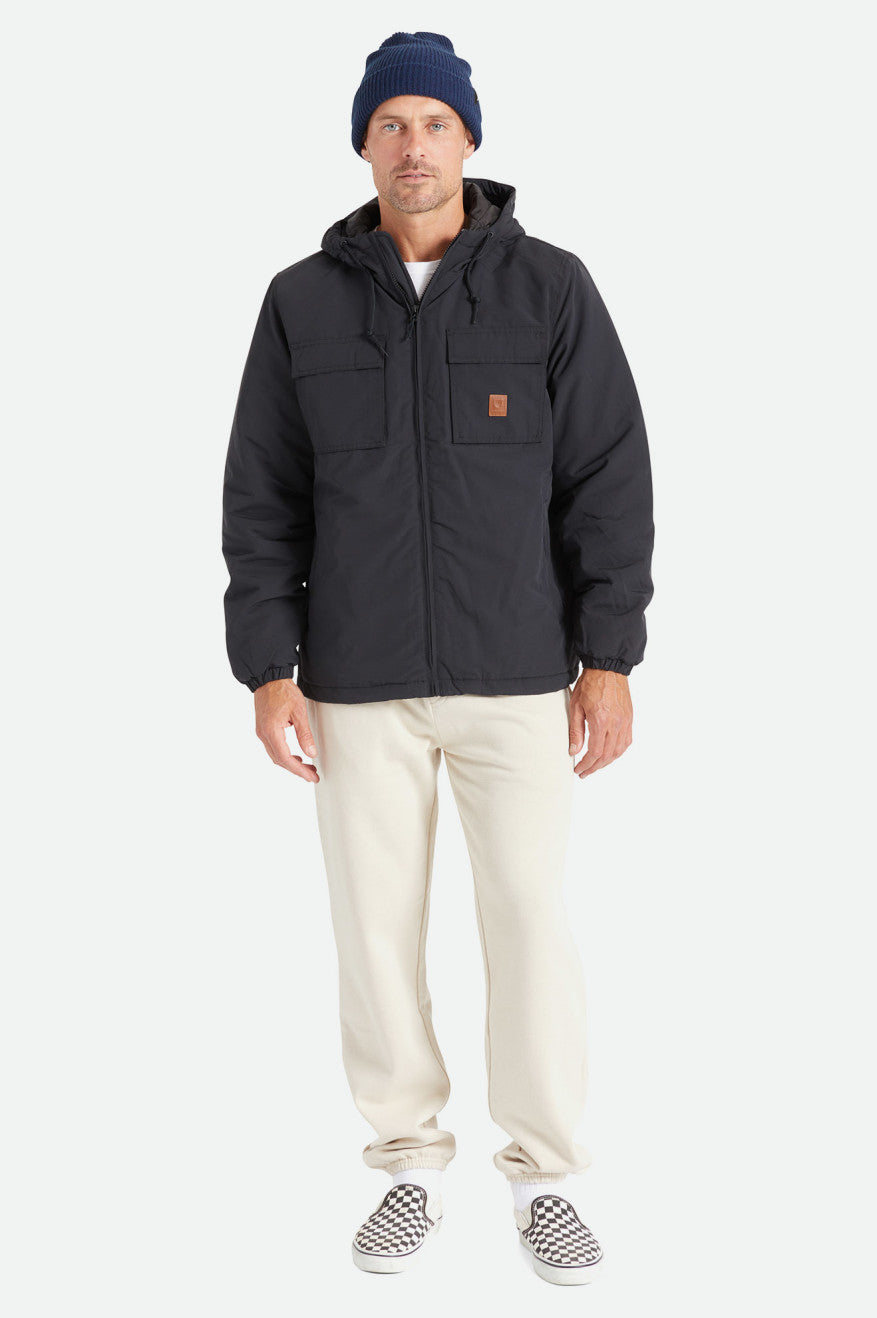 Brixton Buck Men's Jackets Black | 653LJKEDS