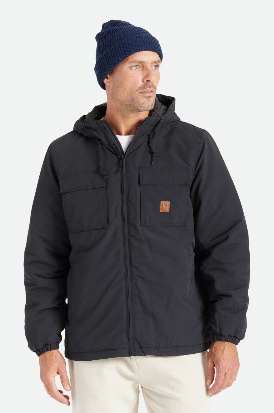 Brixton Buck Men's Jackets Black | 653LJKEDS