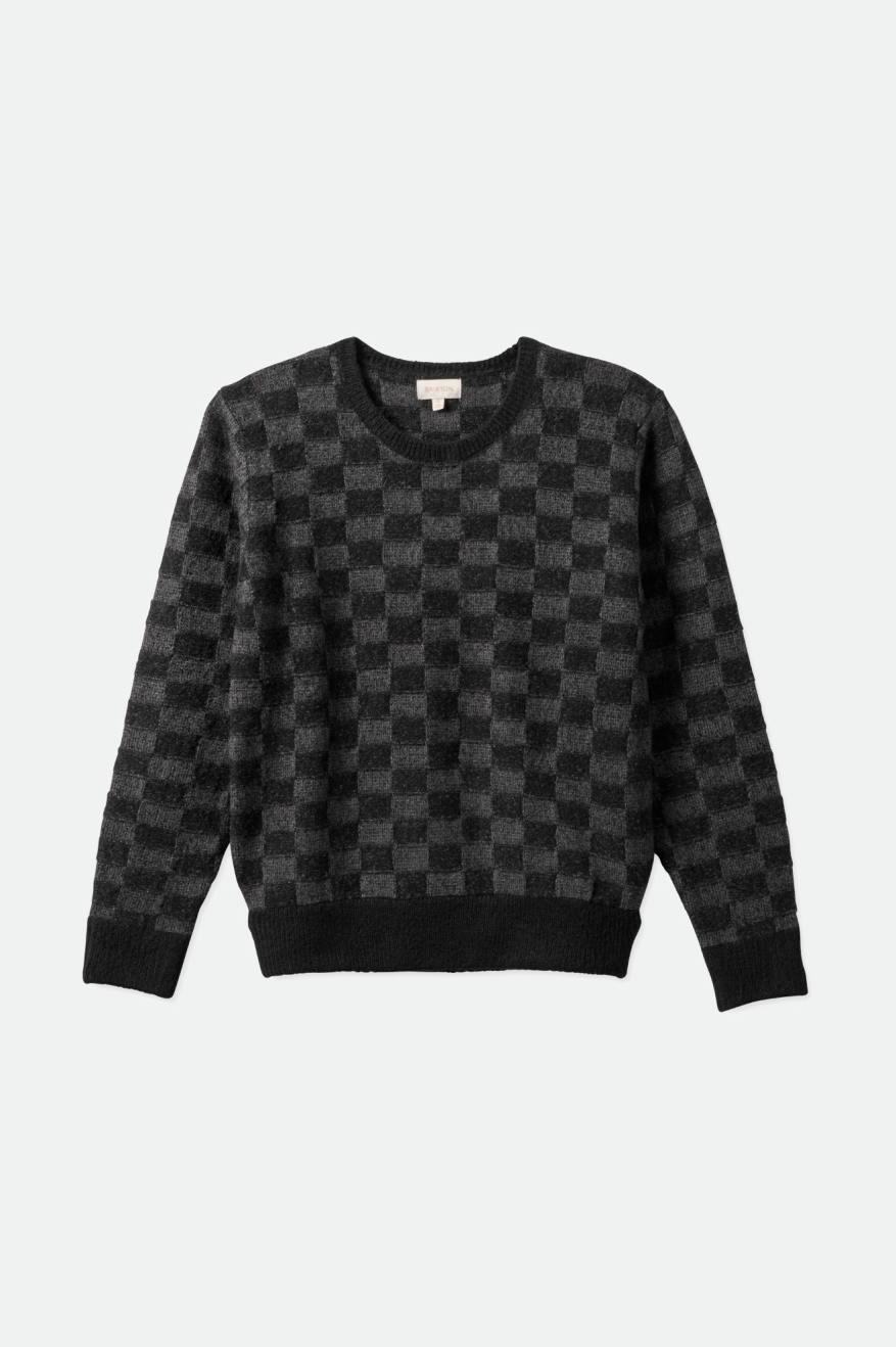 Brixton Carmen Sweater Women's Tops Black | 703WNMBCV