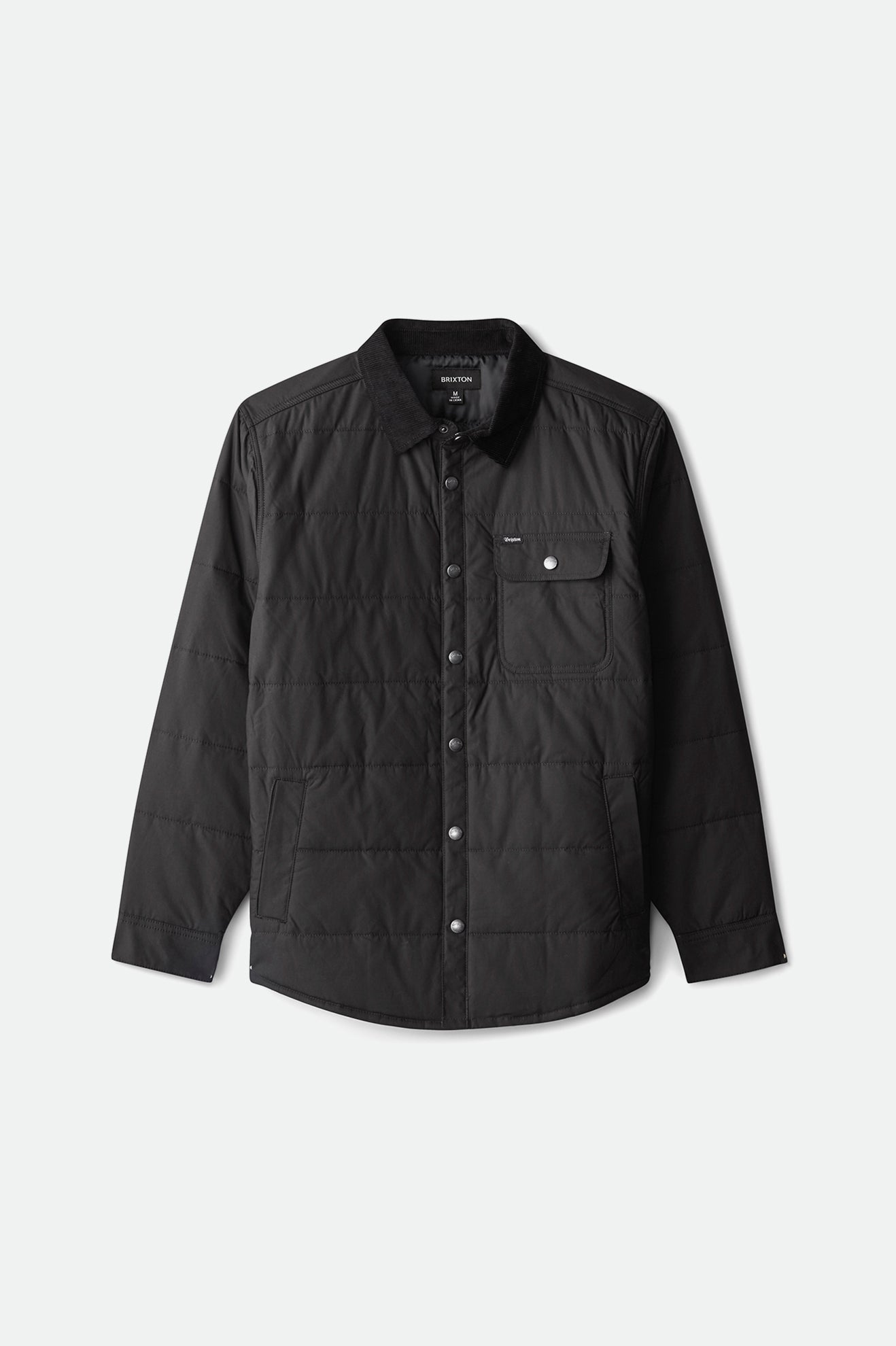 Brixton Cass Men's Jackets Black | 328RMHFJY