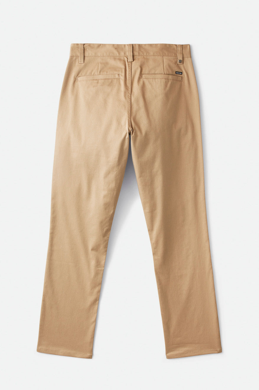 Brixton Choice Chino Men's Pants Khaki | 195KJPONB