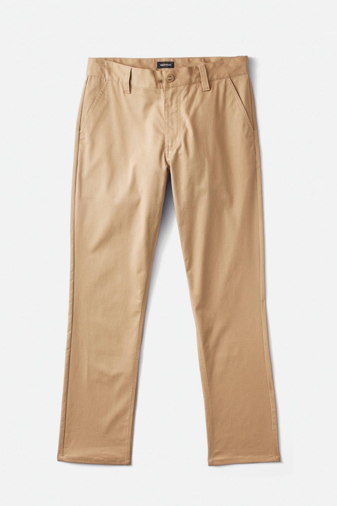 Brixton Choice Chino Men's Pants Khaki | 195KJPONB