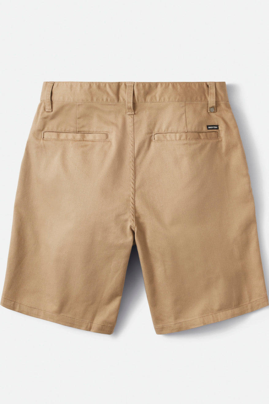 Brixton Choice Chino Men's Shorts Khaki | 476TNSBGF