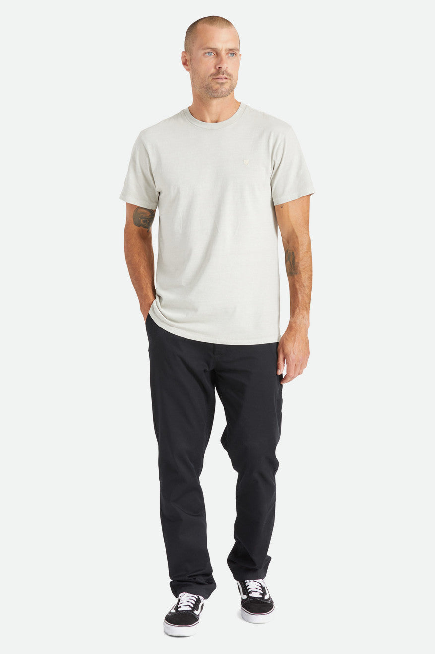 Brixton Choice Chino Regular Men's Pants Black | 450VGTWCU