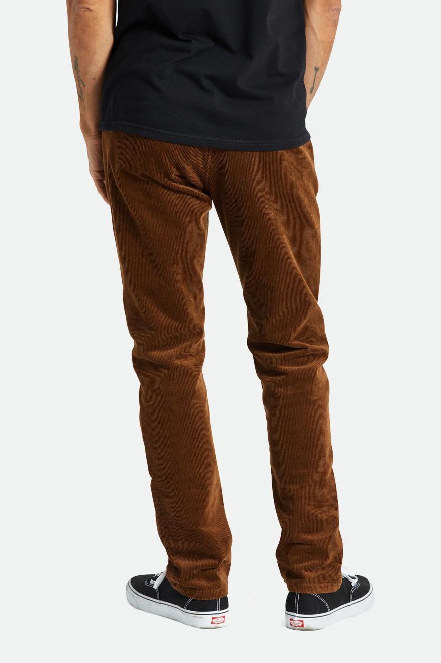 Brixton Choice Chino Regular Men's Pants Brown | 608DEQHBU