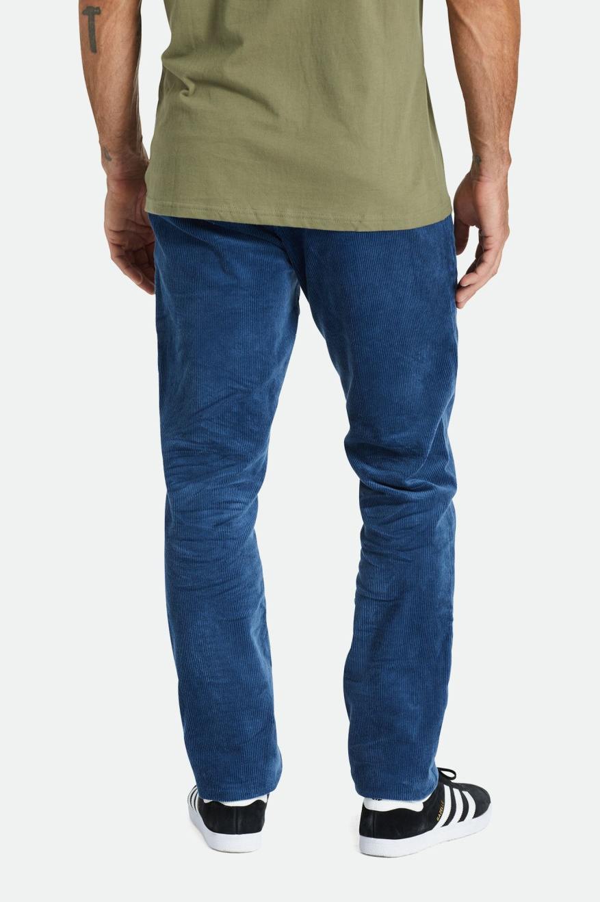 Brixton Choice Chino Regular Men's Pants Blue | 789ZFSPME