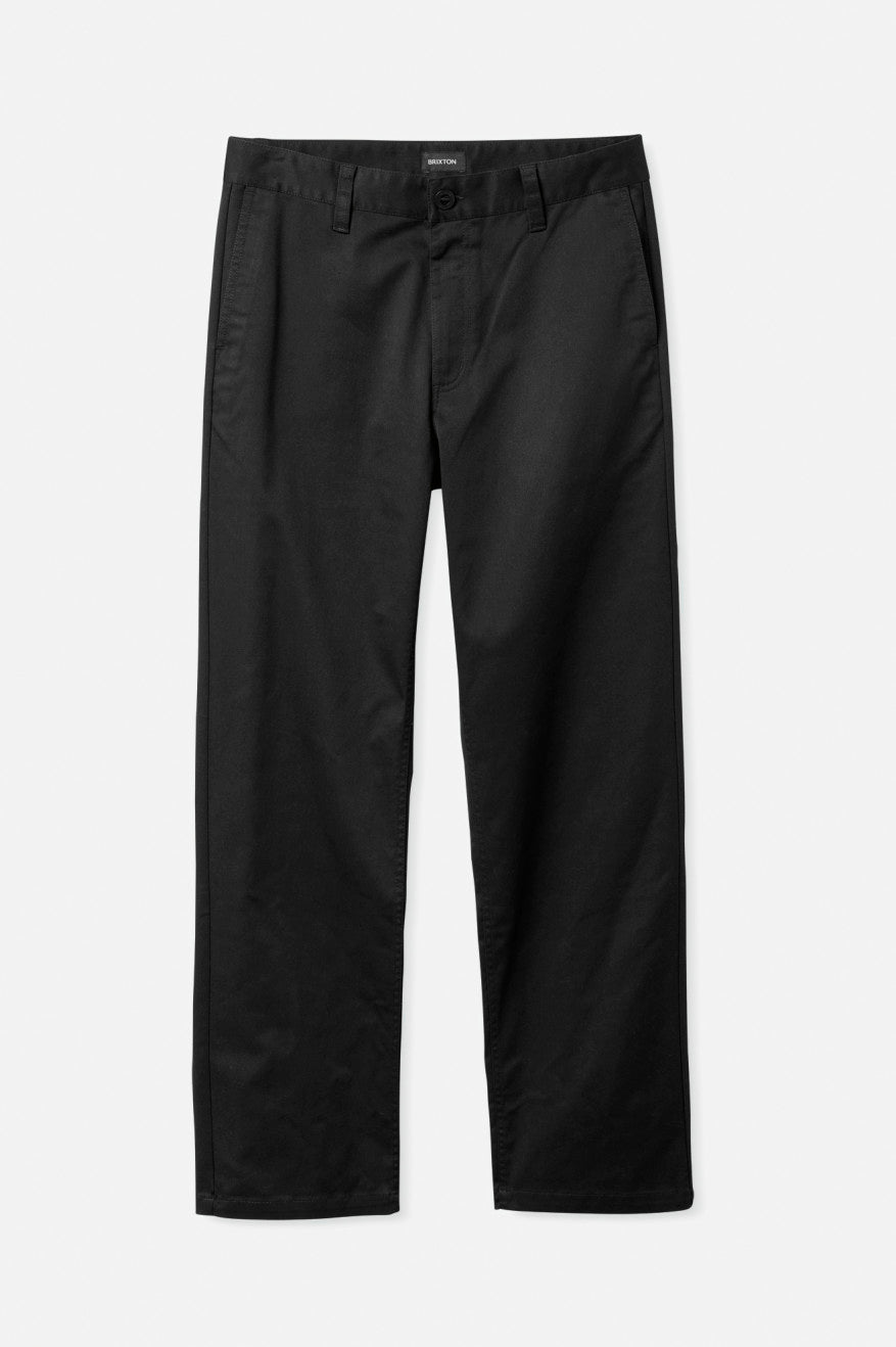 Brixton Choice Chino Relaxed Men's Pants Black | 281UDGIXT