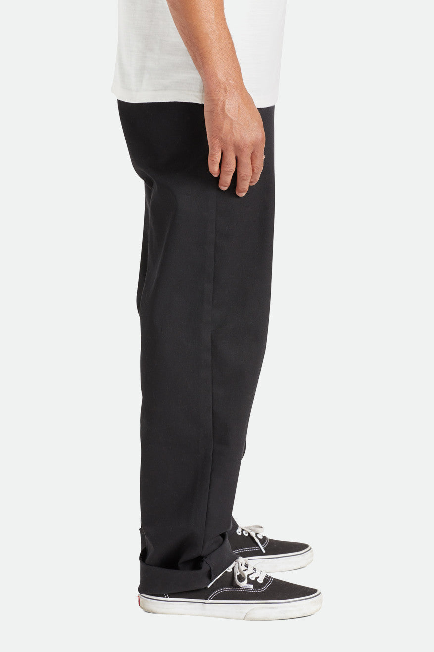 Brixton Choice Chino Relaxed Men's Pants Black | 281UDGIXT