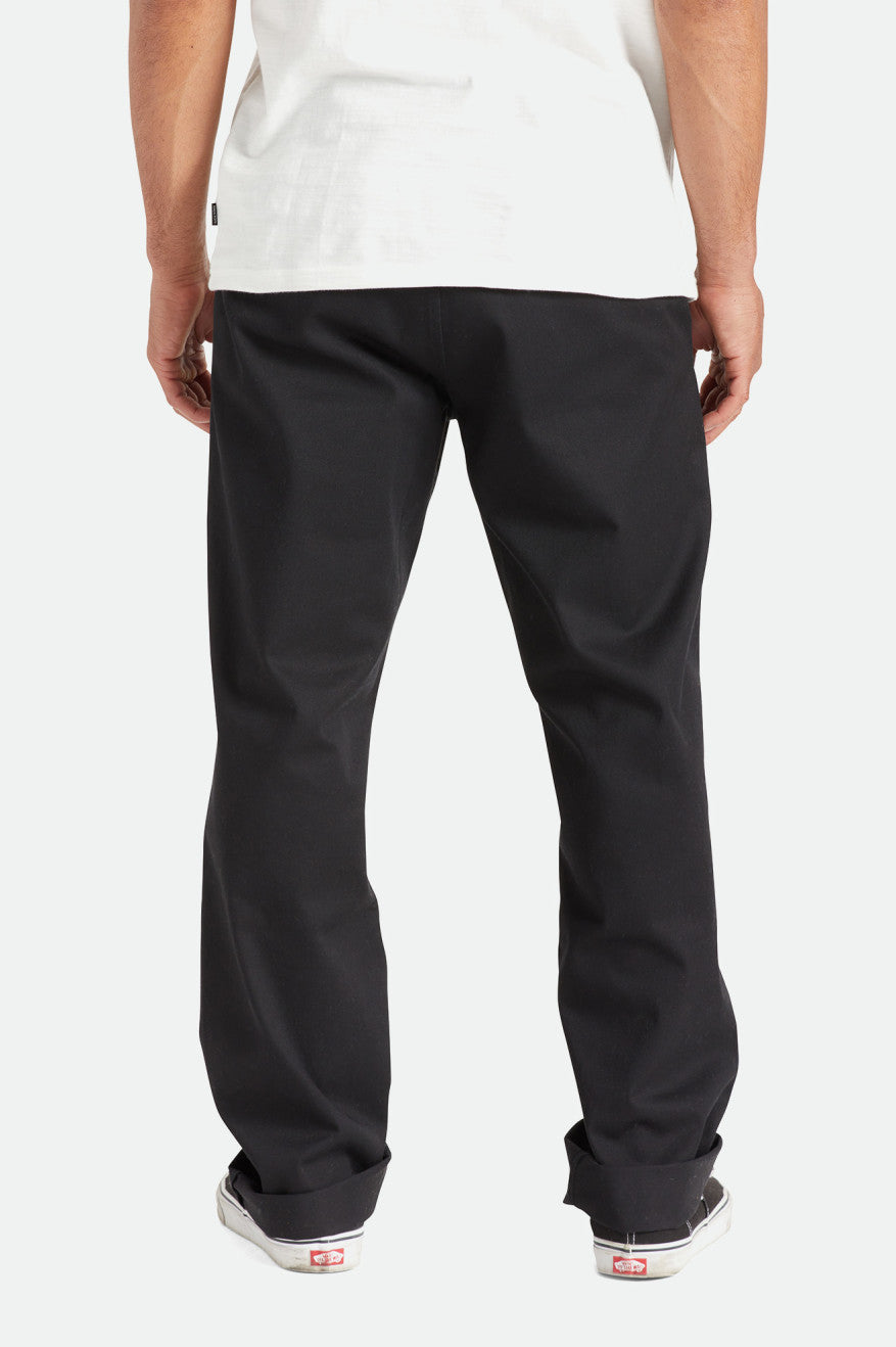 Brixton Choice Chino Relaxed Men's Pants Black | 281UDGIXT