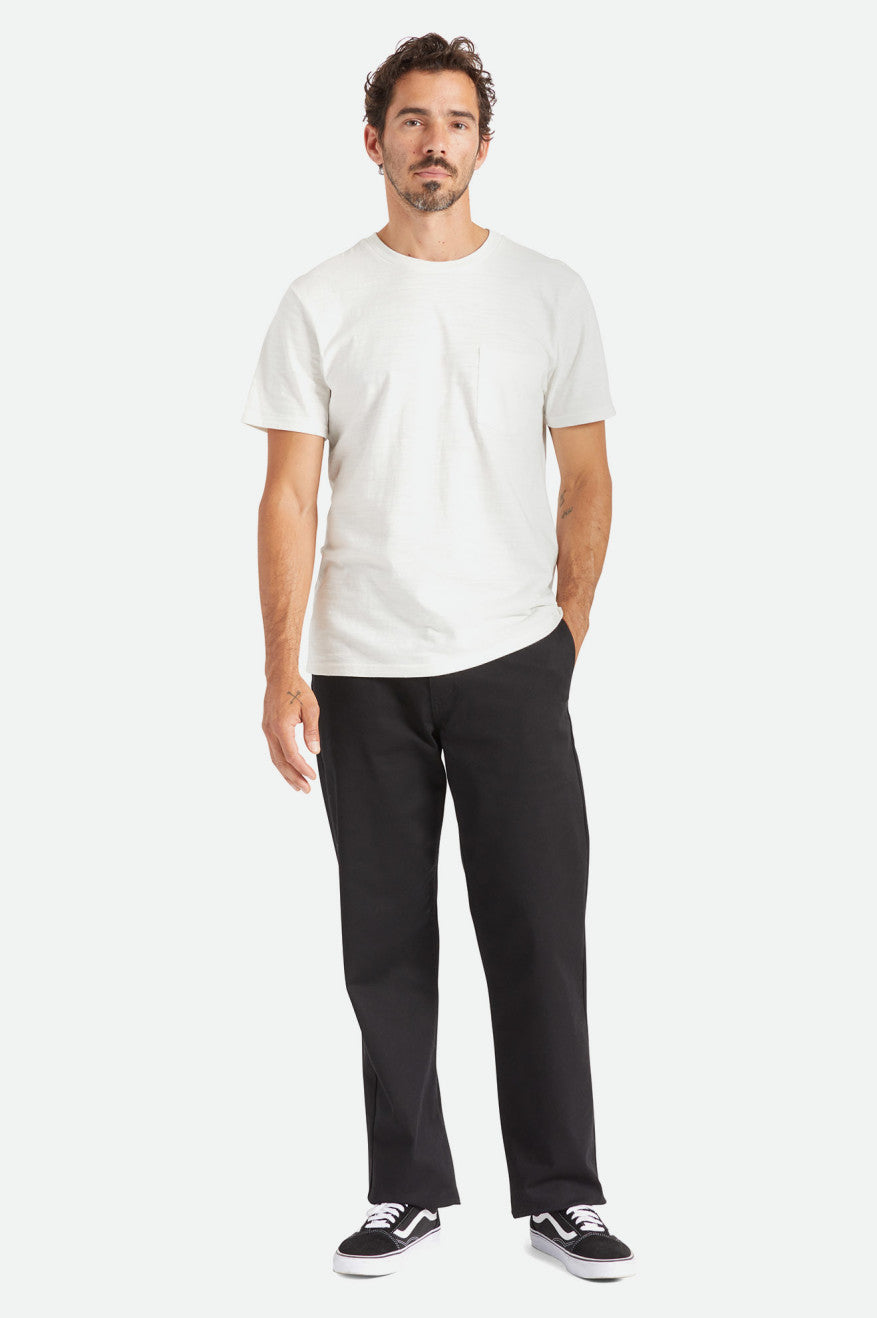 Brixton Choice Chino Relaxed Men's Pants Black | 281UDGIXT