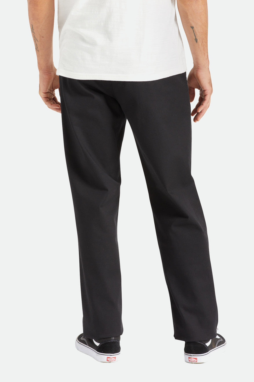 Brixton Choice Chino Relaxed Men's Pants Black | 281UDGIXT