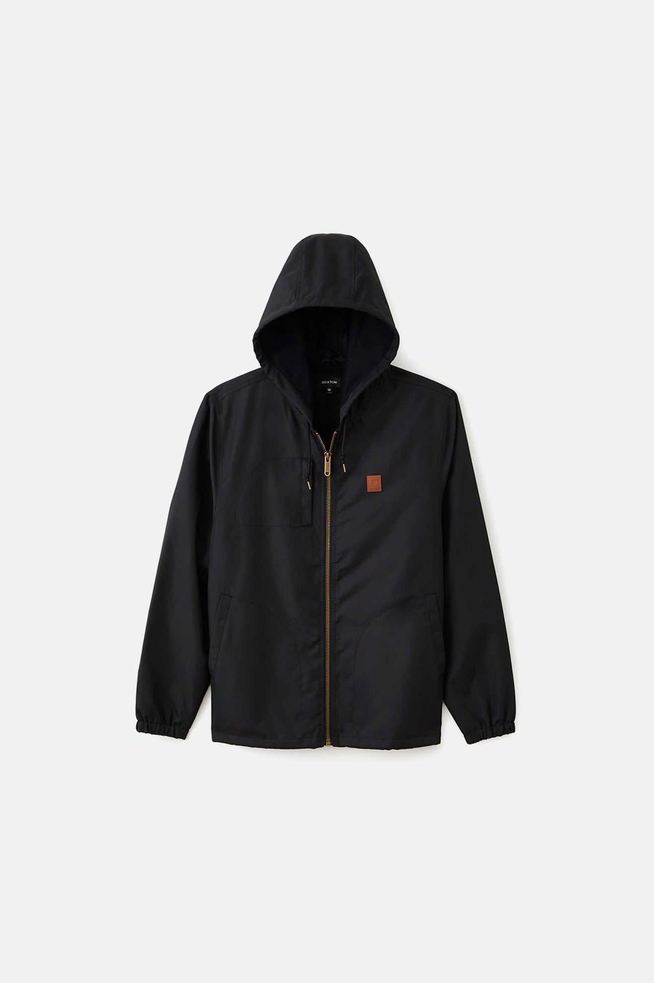 Brixton Claxton Beta Zip Men's Jackets Black | 398RTZAVI