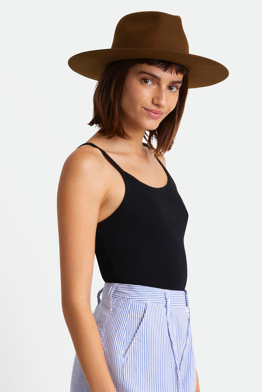 Brixton Cohen Cowboy Hat Women's Hats Coffee | 130TAYWEZ