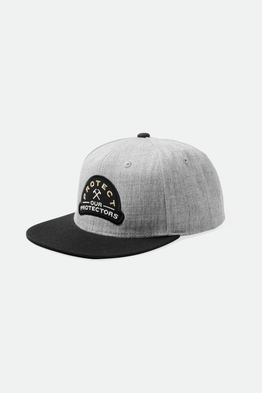 Brixton Coors Protector MP Men\'s Caps Light Grey / Black | 512QJPBEF