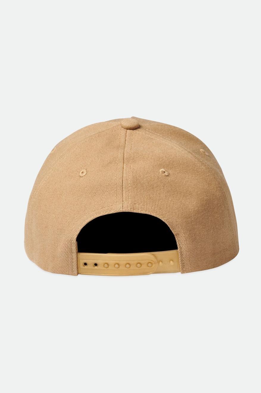 Brixton Crest C MP Men's Caps Beige | 824MIONGA