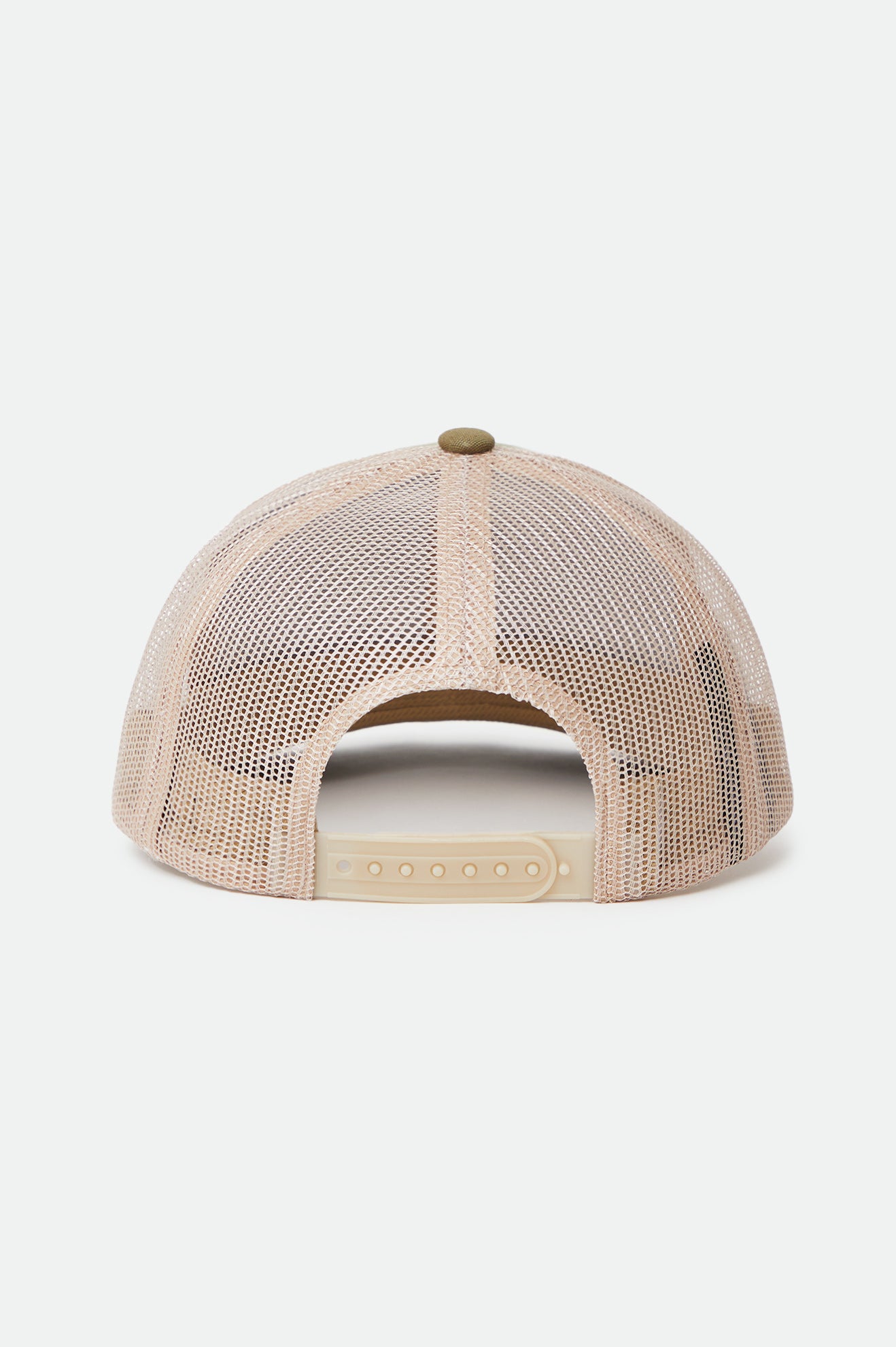 Brixton Crest NetPlus MP Mesh Cap Men's Caps Olive | 034MXEDCV