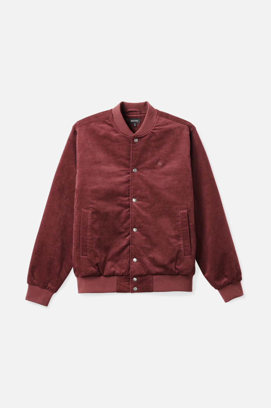 Brixton Dillinger Bomber Men's Jackets Red | 306FICTEZ