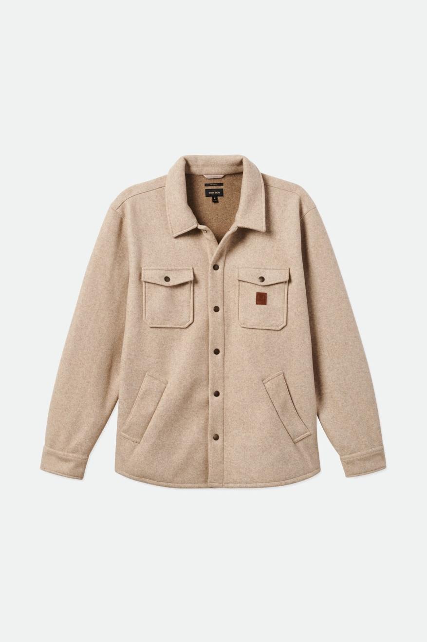 Brixton Durham Reserve Men's Jackets Beige | 541LGOZUR