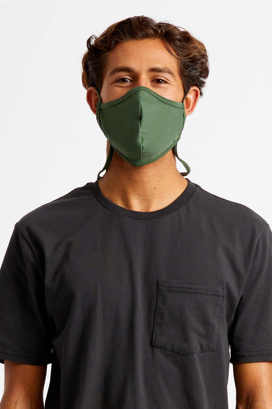 Brixton Everything Unisex Face Masks Olive / Black | 940RCWAEO