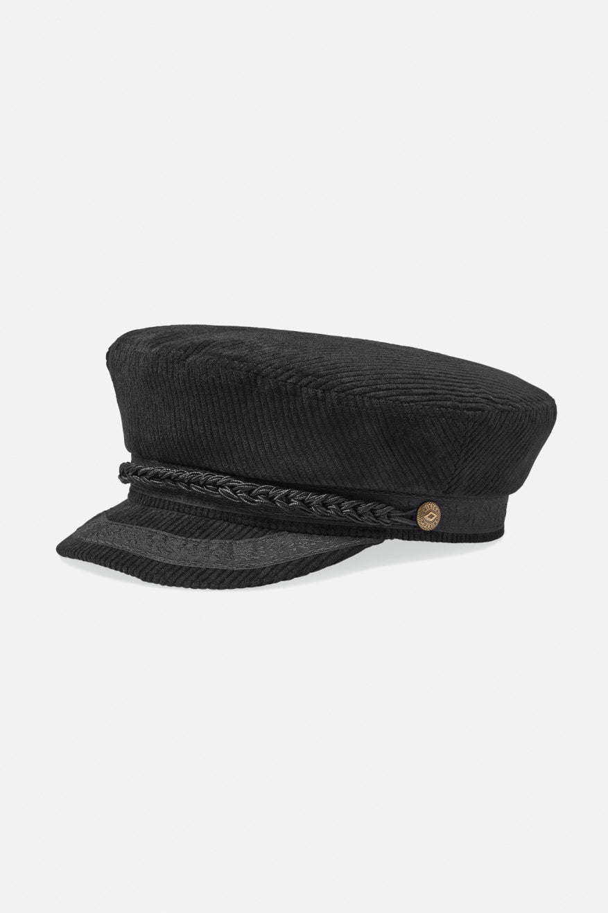 Brixton Fiddler Reserve Men\'s Hats Black | 451HJASCL