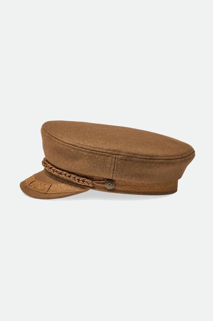 Brixton Fiddler Reserve Men's Hats Brown | 128MNYDLK