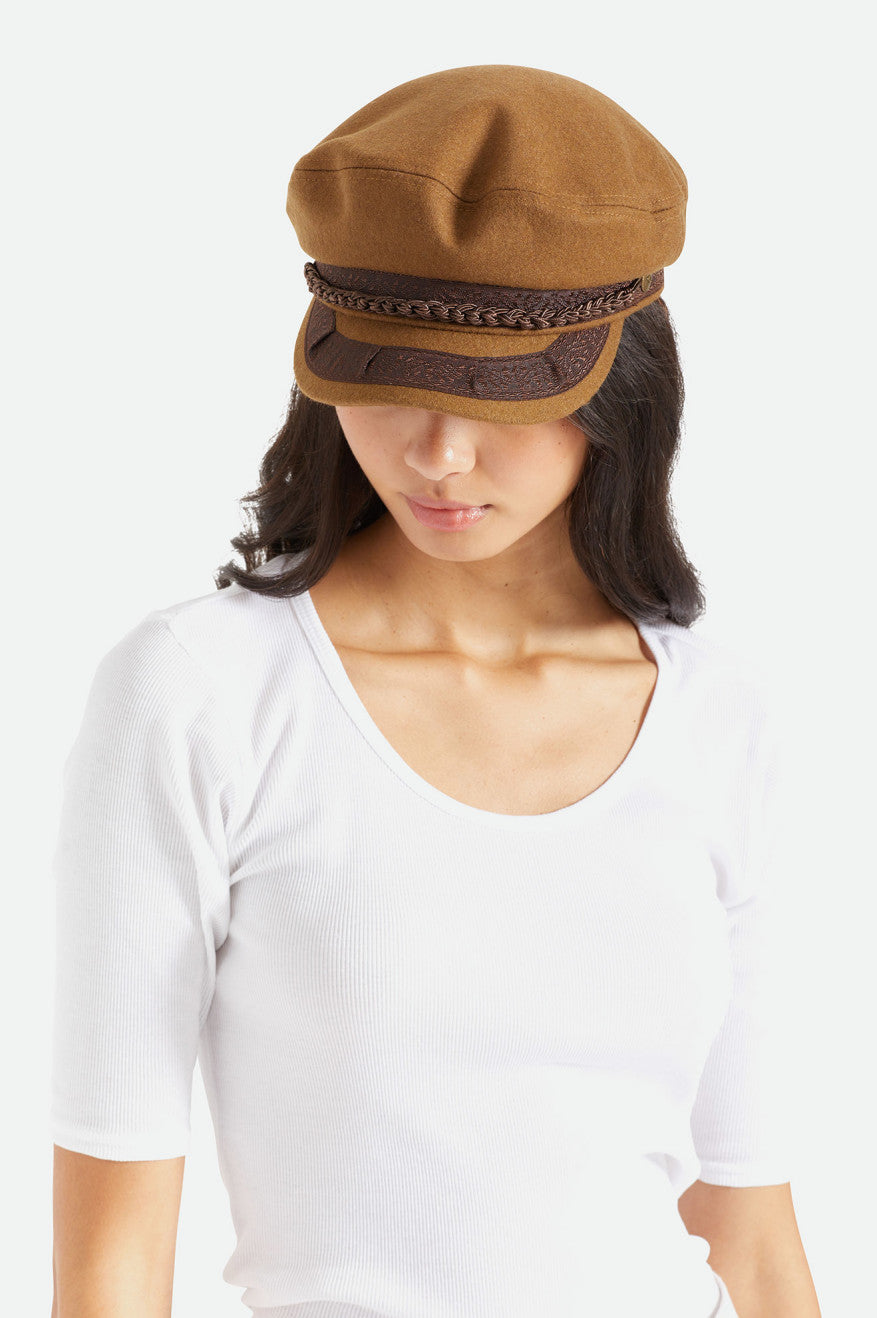 Brixton Fiddler Reserve Men's Hats Brown | 128MNYDLK